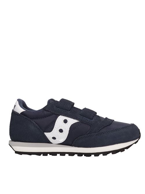 Sneakers modello JAZZ DOUBLE HL in camoscio e tessuto SAUCONY | JAZZ DOUBLE HL BNAVY-BIANCO